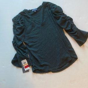 Democracy ruffle top